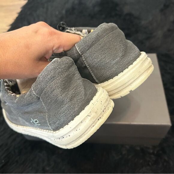 HEY DUDE black casual shoes sneakers men’s 10 - Picture 4 of 7